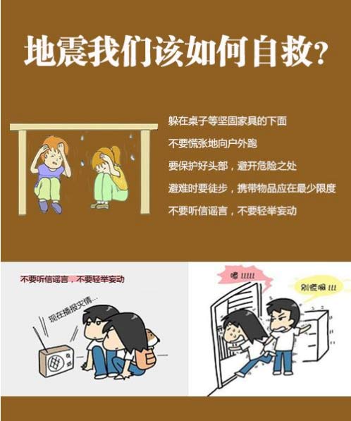 這些地震自救小常識(shí)，你知道幾個(gè)？